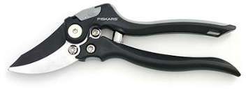 FISKARS - Sécateur bi-matière à levier à lame fran