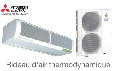 Mitsubishi Rideaux d?air chaud apparents PHV1000DX