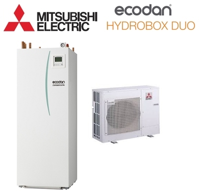 Pompe à Chaleur Ecodan hydrobox duo Mitsubishi EHS