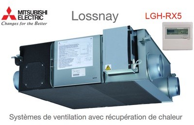 Mitsubishi Unités gainables LGH-25RX5-E Lossnay