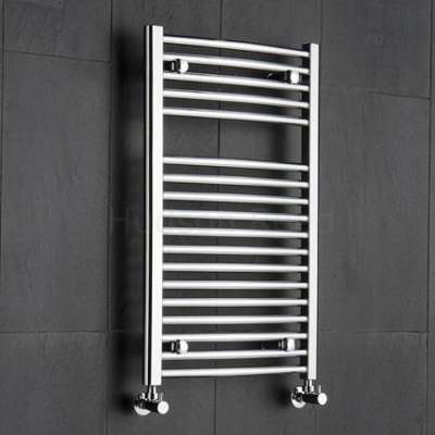 Radiateur Sèche-Serviettes Incurvé Acier Chromé 76