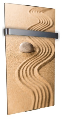 Radiateur sèche serviette électrique design Sable