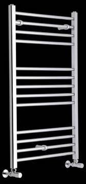Radiateur Sèche-Serviettes Plat Acier Chromé 100 x