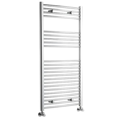 Radiateur Sèche-Serviettes Design Incurvé Chromé 1