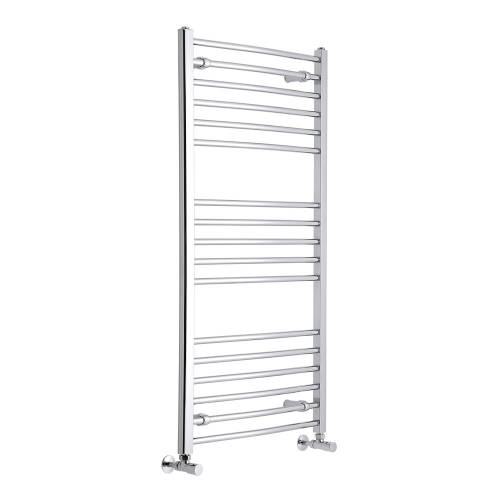 Sèche-Serviettes Design Incurvé Acier Chromé 120 x