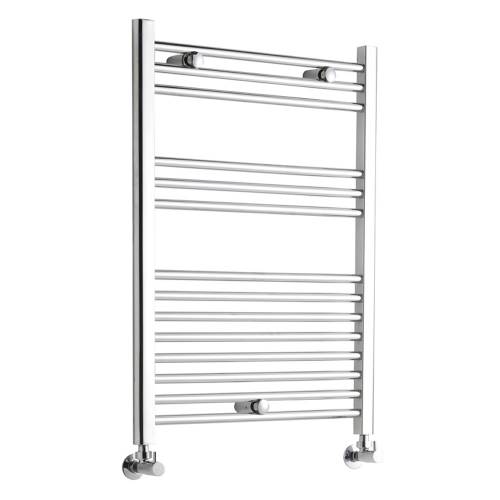 Radiateur Sèche-Serviettes Plat Acier Chromé 80 x
