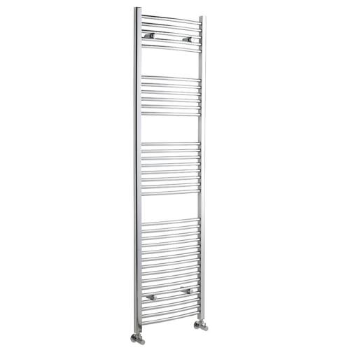 Radiateur Sèche-Serviettes Design Incurvé Chromé 1