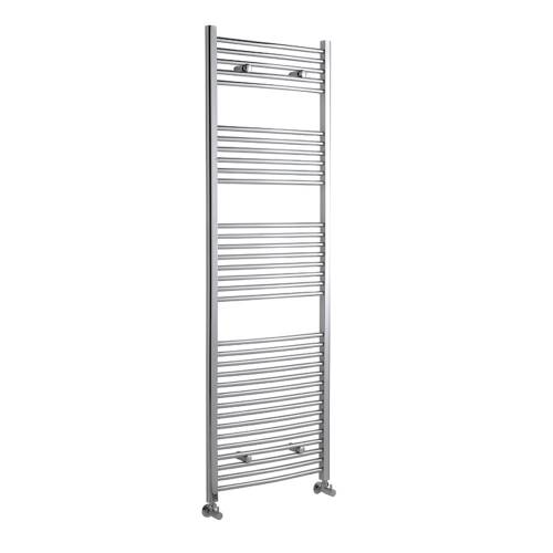 Radiateur Sèche-Serviettes Design Incurvé Chromé 1