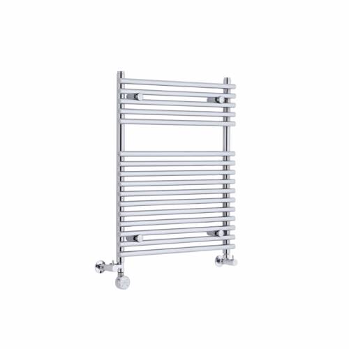 Radiateur Sèche-Serviettes Mixte Électrique Chromé