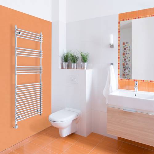 Radiateur Sèche-Serviettes Électrique Chromé 160 x