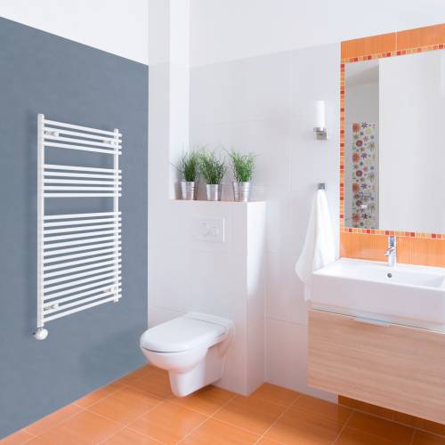 Radiateur Sèche-Serviettes Électrique Blanc 115 x