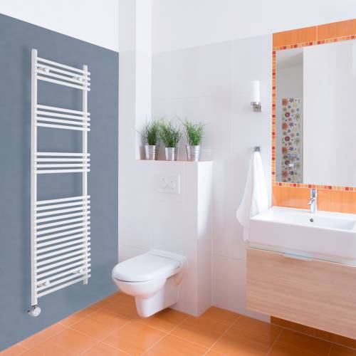 Radiateur Sèche-Serviettes Électrique Blanc 165 x