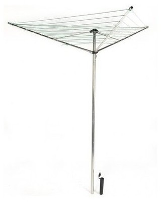 Séchoir à linge parapluie pliable avec support