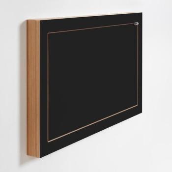 Fläpps - Secrétaire d tat - noir bord bois laqué WxHxD Fläpps - Secrétaire d tat