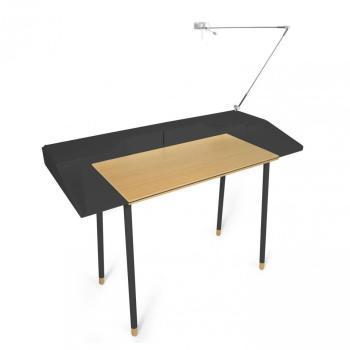 Miss Moneypenny - Secrétaire incl lampe - noir 116 Miss Moneypenny - Secrétaire