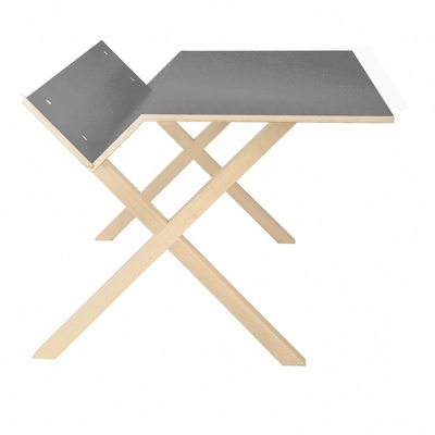 Kant - Secrétaire - gris foncé RALL 7005/linoleum/