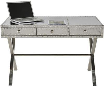 Bureau secrétaire Aviator - Aluminium multicolor