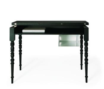 Two Tops Secretary - Table Bureau - noir teinté 120x60xcm Two Tops Secretary - Table