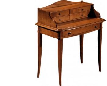 Bureau bonheur du jour merisier 5 tiroirs 1 tirette Bureau bonheur du jour merisier