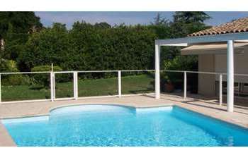 Poteau pour panneau de barrière de piscine - CHALET Poteau pour panneau de barrière