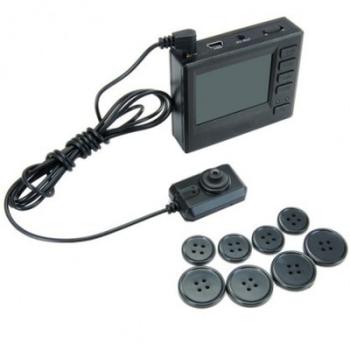 Camera Espion Bouton + Enregistreur Ecran LCD