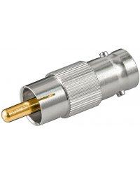 Adaptateur BNC femelle vers RCA vidéo mâle Adaptateur BNC femelle vers