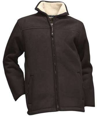 Blouson polaire doublé Sherpa LMA Ecorce Noir 3-M