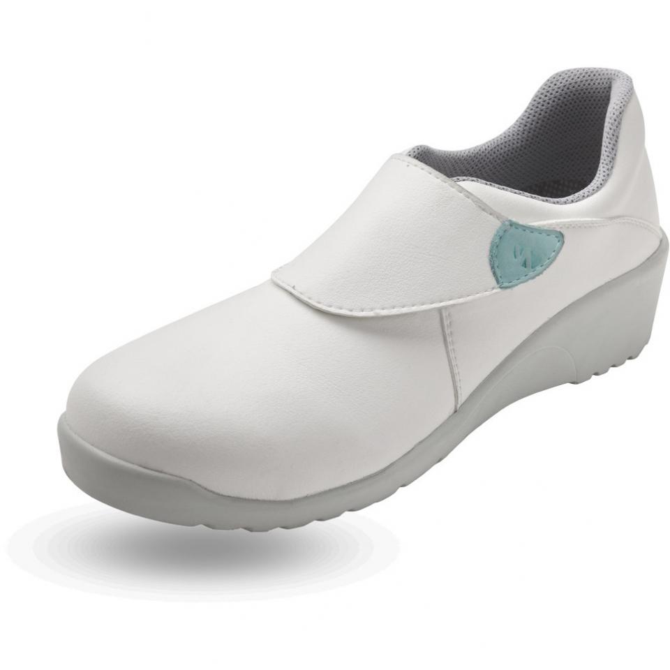 Chaussure de securite cuisine femme Sophie Blanc N