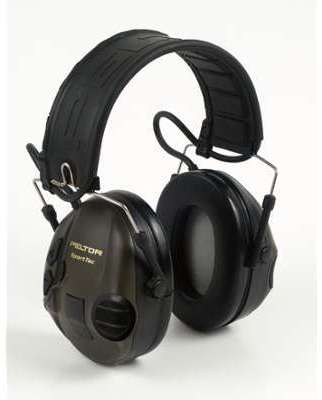 Casque antibruit Peltor SportTac spécial chasse et Casque antibruit Peltor SportTac