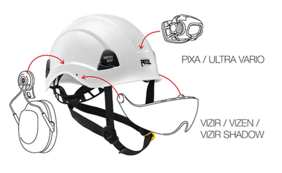 Casque Vertex Best PETZL - Blanc - A10BWA