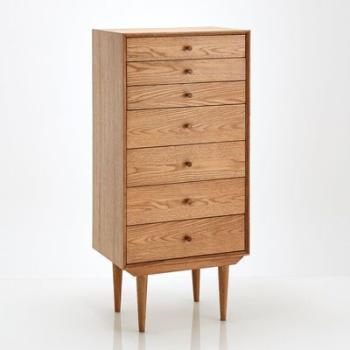 Semainier semainier vintage, 7 tiroirs, Quilda - L