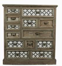 MEUBLE SEMAINIER CHIFFONNIER GRAINETIER BOIS 13 TIROIRS MEUBLE SEMAINIER CHIFFONNIER