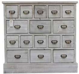 MEUBLE SEMAINIER CHIFFONNIER GRAINETIER BOIS 16 TIROIRS MEUBLE SEMAINIER CHIFFONNIER