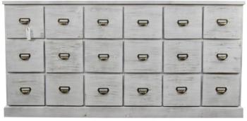 MEUBLE SEMAINIER CHIFFONNIER GRAINETIER BOIS 18 TIROIRS MEUBLE SEMAINIER CHIFFONNIER