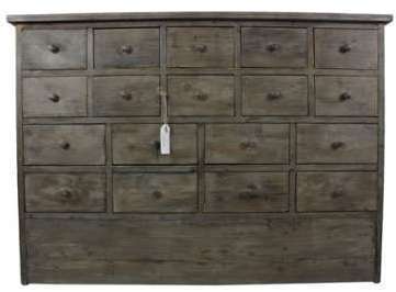 MEUBLE SEMAINIER CHIFFONNIER GRAINETIER BOIS 18 TIROIRS MEUBLE SEMAINIER CHIFFONNIER