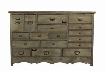 MEUBLE SEMAINIER CHIFFONNIER GRAINETIER BOIS 17 TIROIRS MEUBLE SEMAINIER CHIFFONNIER