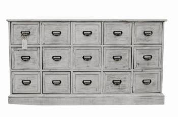 MEUBLE SEMAINIER CHIFFONNIER GRAINETIER BOIS 15 TIROIRS MEUBLE SEMAINIER CHIFFONNIER