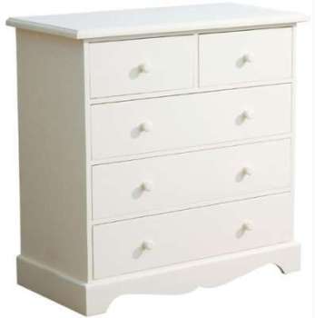 Commode pin massif 5 tiroirs AMBER