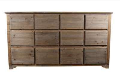 MEUBLE SEMAINIER CHIFFONNIER GRAINETIER BOIS 12 TIROIRS MEUBLE SEMAINIER CHIFFONNIER
