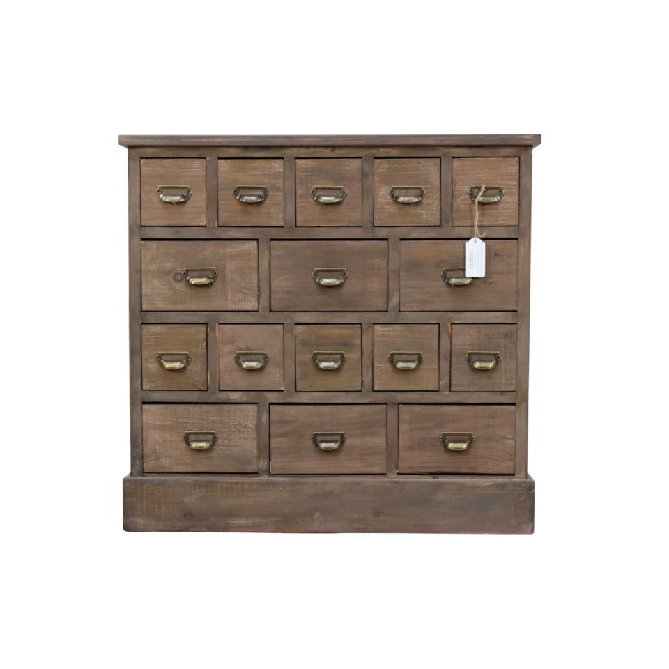 MEUBLE SEMAINIER CHIFFONNIER GRAINETIER BOIS 16 TI