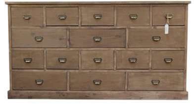 MEUBLE SEMAINIER CHIFFONNIER GRAINETIER BOIS 16 TIROIRS MEUBLE SEMAINIER CHIFFONNIER