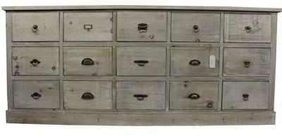 MEUBLE SEMAINIER CHIFFONNIER GRAINETIER BOIS 15 TI