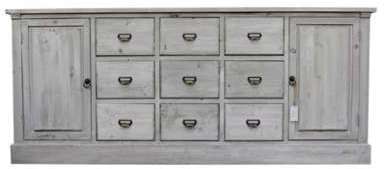 MEUBLE SEMAINIER CHIFFONNIER GRAINETIER BOIS 9 TIR