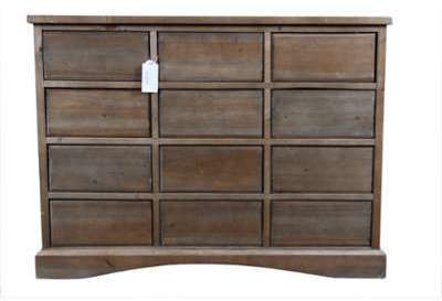 MEUBLE SEMAINIER CHIFFONNIER GRAINETIER BOIS 12 TIROIRS MEUBLE SEMAINIER CHIFFONNIER