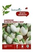 Aubergine Blanche Ronde à ?uf Caillard x2 sachets