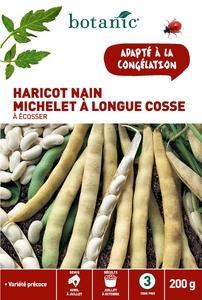 Haricot Nain Michelet à Longue Cosse à Écosser 200