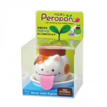 Peropon Plante Animal - Chat (Fraises Sauvages)