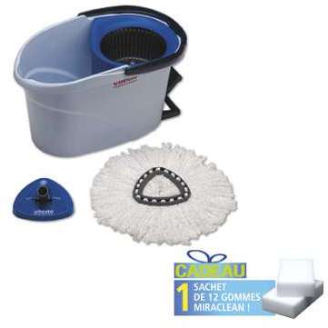 Pack composé de un seau avec système essoreur balai Pack composé de un seau avec