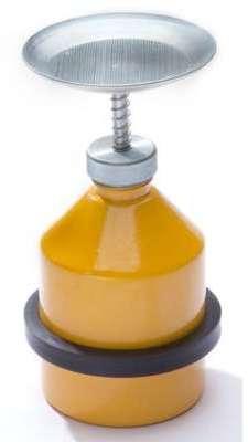 Bidon humecteur - tôle dacier jaune - capacité 1