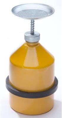 Bidon humecteur - tôle d acier jaune - capacité 2 l Bidon humecteur - tôle d acier
